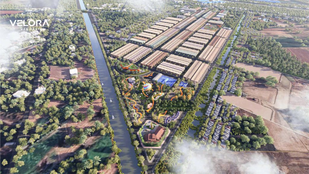 Dự án Vạn Phát Velora có quy mô hơn 38ha, hệ tiện ích nội và ngoại khu đầy đủ.